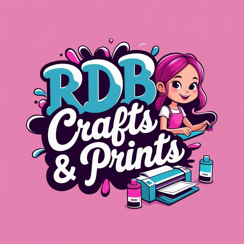 RDB CRAFTS & PRINTS Logo